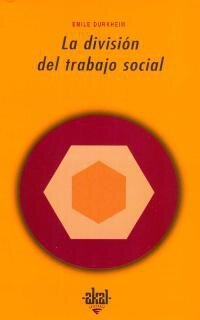 cover of the book La Division Del Trabajo Social