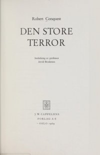 cover of the book Den store terror