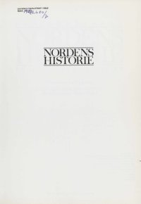 cover of the book Nordens historie