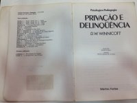 cover of the book Privação e Delinquência