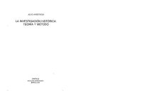 cover of the book La Investigacion Historica