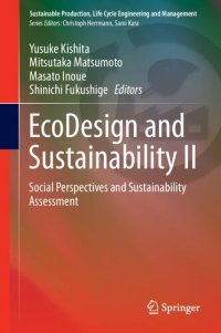 cover of the book EcoDesign and Sustainability II: Social Perspectives and Sustainability Assessment