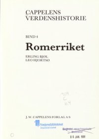 cover of the book Romerriket