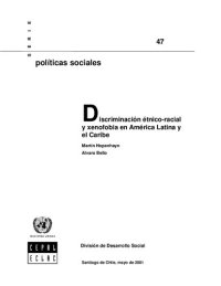 cover of the book Discriminación étnico-racial y xenofobia en América Latina y el Caribe