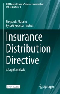 cover of the book Insurance Distribution Directive: A Legal Analysis