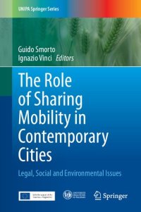 cover of the book The Role of Sharing Mobility in Contemporary Cities: Legal, Social and Environmental Issues