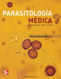 cover of the book Parasitología médica