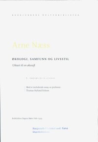 cover of the book Økologi, samfunn og livsstil: Utkast til en økosofi