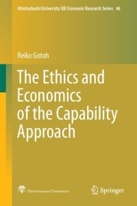 cover of the book The Ethics and Economics of the Capability Approach