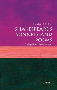 cover of the book Shakespeare's Sonnets and Poems: A Very Short Introduction