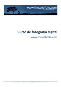 cover of the book Curso de fotografía digital