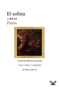 cover of the book El Sofista