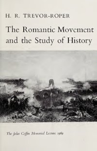 cover of the book Romantic Movement and Study of History - John Coffin Memorial Lecture