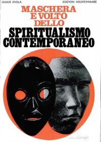 cover of the book Maschera e volto dello spiritualismo contemporaneo