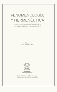 cover of the book Fenomenología y hermenéutica : actas del I Congreso Internacional de Fenomenología y Hermenéutica