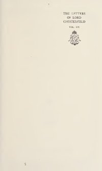 cover of the book The Letters of Phillip Dormer Stanhope, 4th Earl of Chesterfield