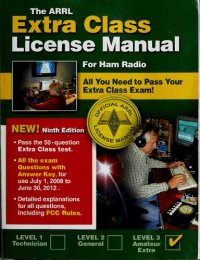 cover of the book The ARRL Extra Class License Manual: For Ham Radio