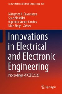 cover of the book Innovations in Electrical and Electronic Engineering: Proceedings of ICEEE 2020