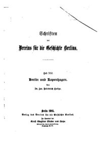 cover of the book Berlin und Kopenhagen