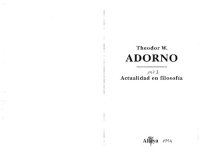 cover of the book Actualidad en Filosofia