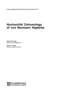 cover of the book Hochschild Cohomology of von Neumann Algebras