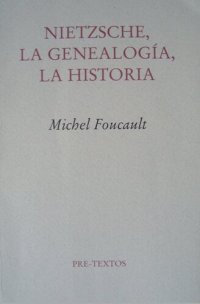 cover of the book Nietzsche, la genealogía, la historia