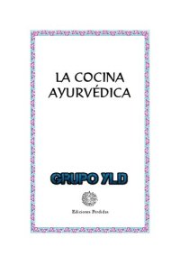 cover of the book Cocina Ayurvedica