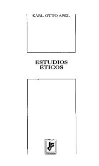 cover of the book Estudios Eticos