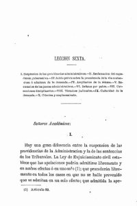 cover of the book Tratado completo de lo contencioso-administrativo o sea Lecciones dadas sobre los principios generales, legislación, jurisprudencia y procedimiento de estas materias en la Academia Matritense de jurisprudencia y legislación durante el curso de 1873 a 1874