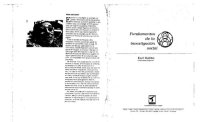 cover of the book Fundamentos De La Investigacion Social (Scan)