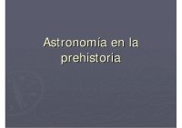 cover of the book Astronomia En La Prehistoria