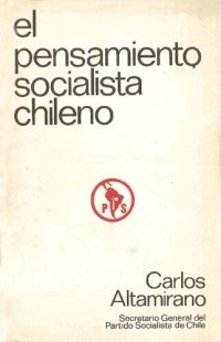 cover of the book El pensamiento socialista chileno