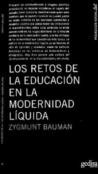 cover of the book Los Retos De La Educacion En La Modernidad Liquida