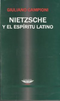 cover of the book Nietzsche y el espíritu latino