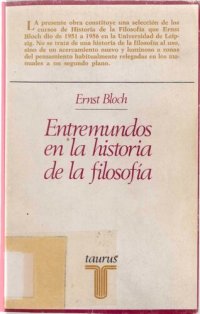 cover of the book Entre Mundos En La Historia De La Filosofia