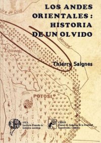 cover of the book Los Andes Orientales: historia de un olvido