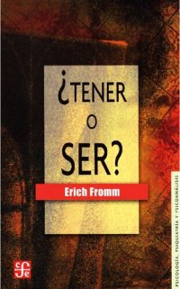 cover of the book ¿Tener o ser?