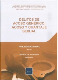 cover of the book DELITOS DE ACOSO GENERICO ACOSO Y CHANTAJE SEXUAL PERU