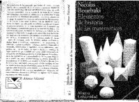 cover of the book Elementos De Historia De Las Matematicas (Scan)