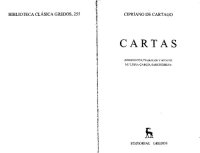 cover of the book Cartas (Gredos)