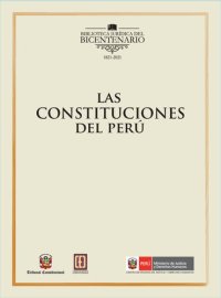 cover of the book Las Constituciones del Perú