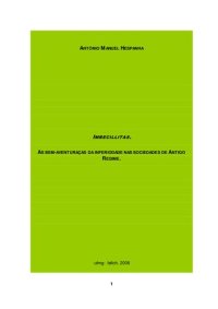 cover of the book Imbecillitas: as bem-aventuranças da inferioridade nas sociedades do antigo regime