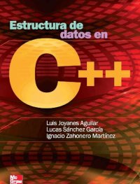 cover of the book Estructura de datos en C ++