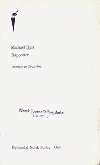 cover of the book Rapporter