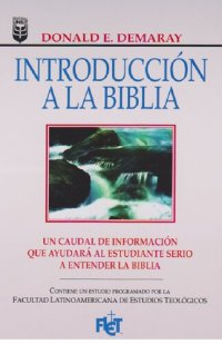 cover of the book Introduccion A La Biblia