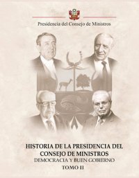 cover of the book Historia de la Presidencia del Consejo de Ministros: Democracia y buen gobierno. 1956-2016