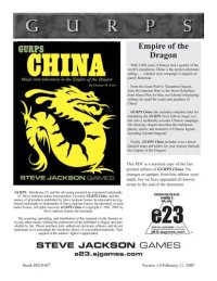 cover of the book GURPS China