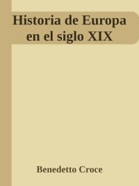 cover of the book Historia de Europa en el siglo XIX