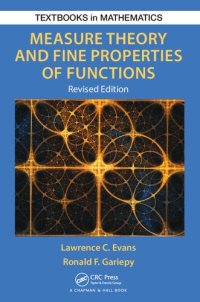 cover of the book Measure Theory and Fine Properties of Functions