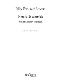 cover of the book Historia De La Comida